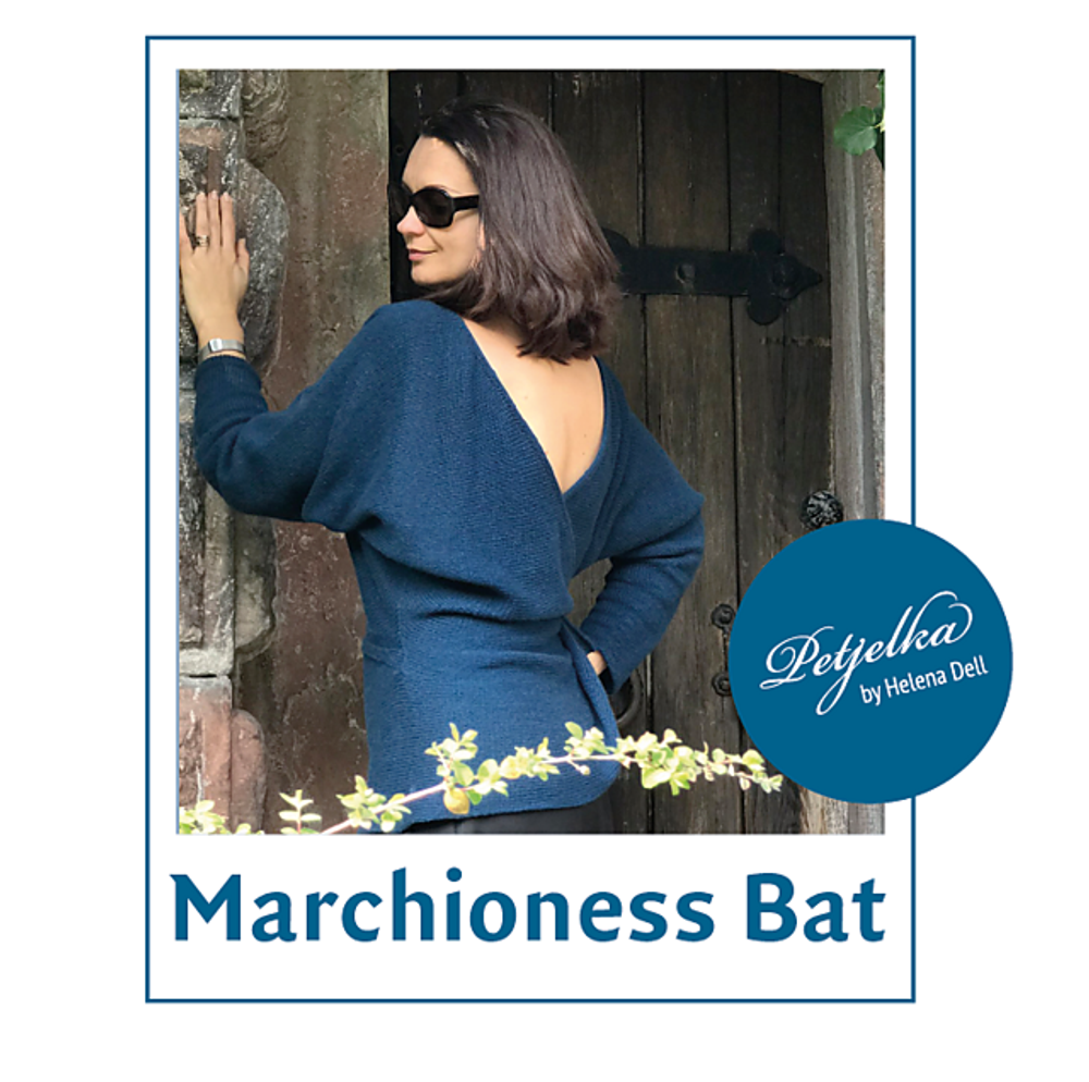 Блузка «Marchioness Bat» | Описание и схема для вязания