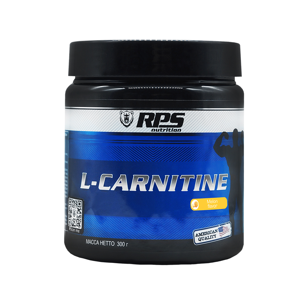 Л-КАРНИТИН 300г БАНКА, L-CARNITINE RPS NUTRITION, вкус дыня