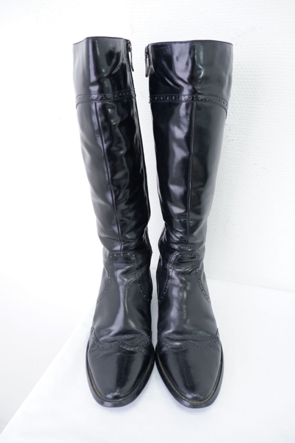 Сапоги зимние кожаные 40 размер