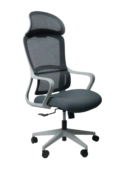 Офисное кресло SPARX FRS-2 Rust White (ткань / сетка, светло-серый)