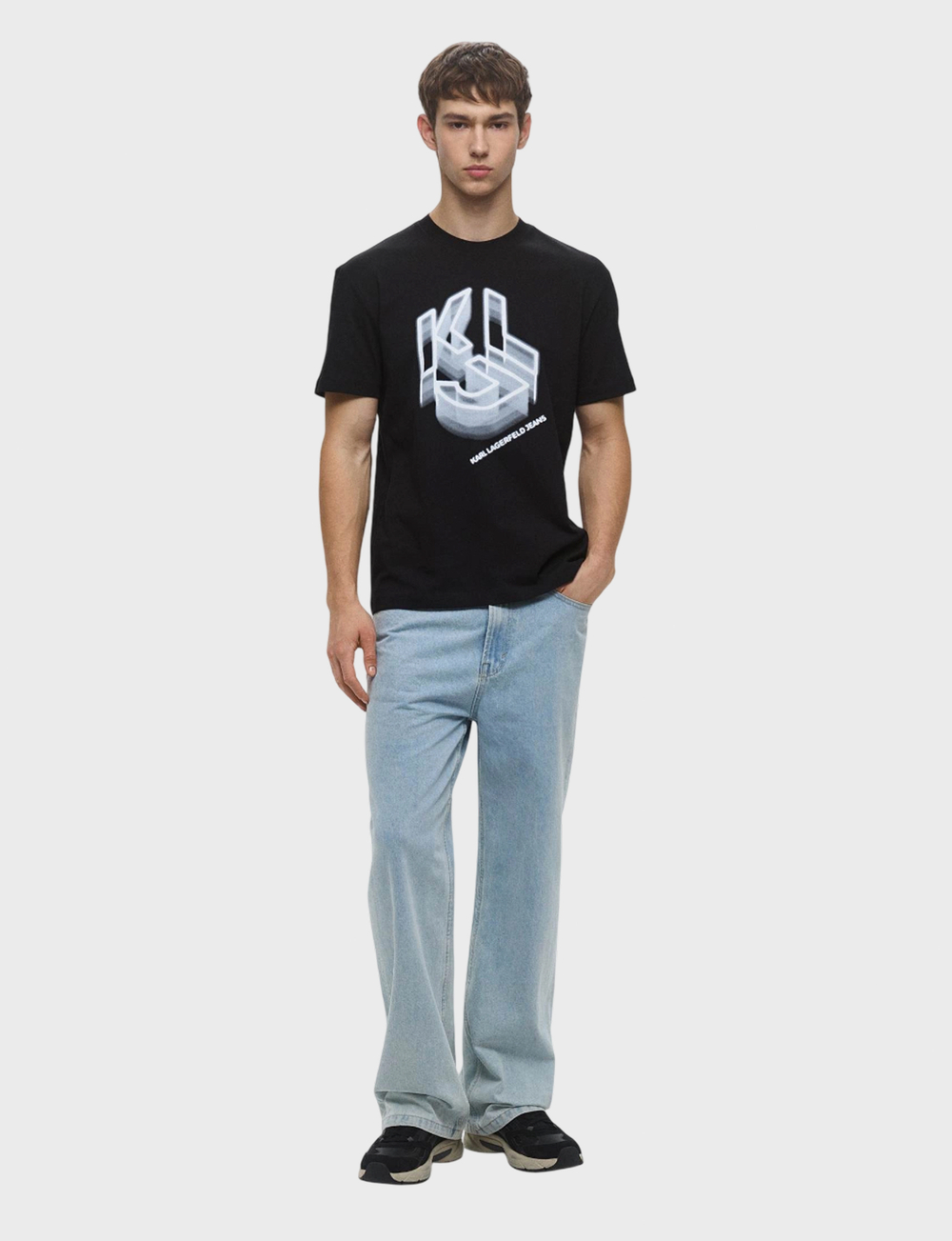 Футболка KARL LAGERFELD JEANS Reg Monogram Tee