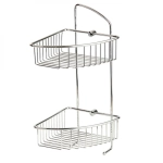 Полка Veragio Basket VR.GFT-9037.CR угловая хром