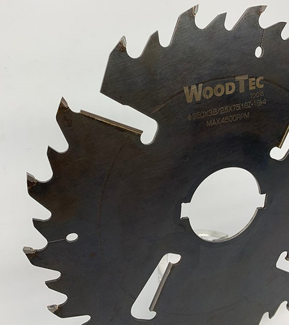 Пила дисковая Ø750 х 50 х 6,5/5,0 Z = (24 + 24) + 8 Woodtec
