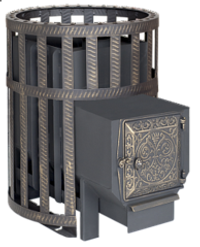 Печь "Викинг" 24 (сетчатый кожух, ДТ-4) NEW