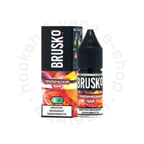 Жидкость BRUSKO Salt, 10 мл, Тропический чай, 2 (М)