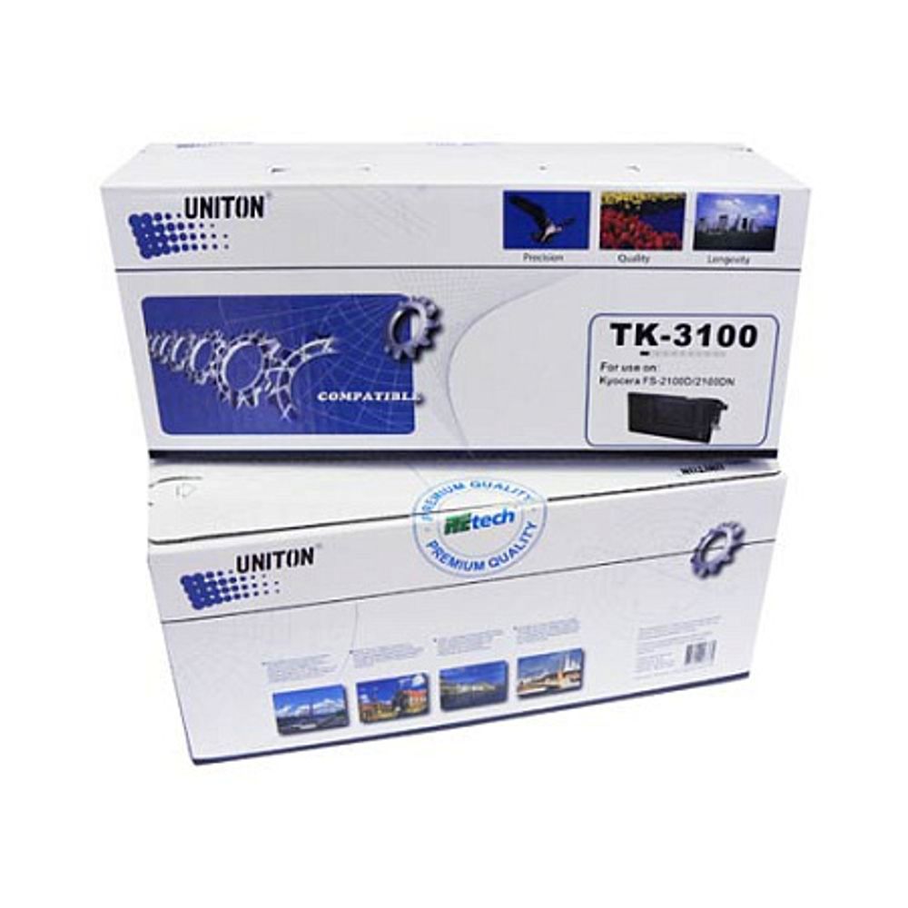 Тонер-картридж UNITON, аналог KYOCERA TK-3100 для FS-2100D/2100DN/M3040DN/M3540DN (12,5K, TOMOEGAWA)