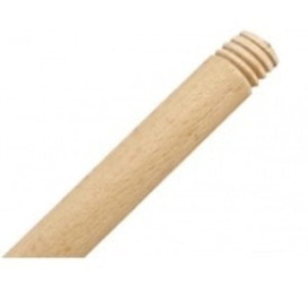 Черенок деревянный с длинной резьбой L-1.2м