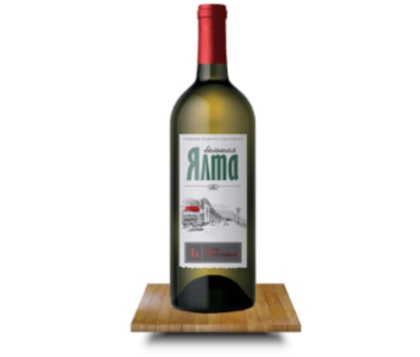 Полусладкое белое вино 1л