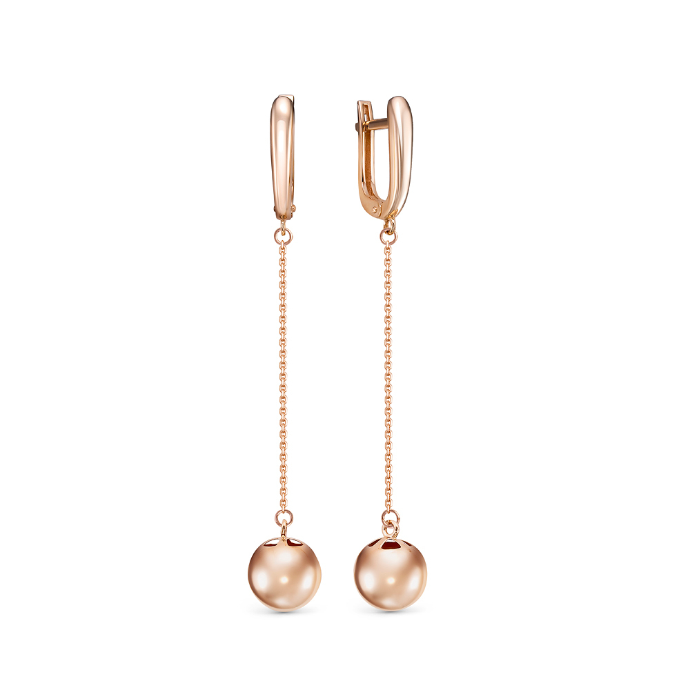 Серьги из золота 585 пробы