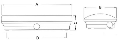Световой указатель LYRA 4223-4 LED СТ