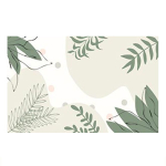 Сервировочная салфетка прямоугольная 26х41 см Нефрит