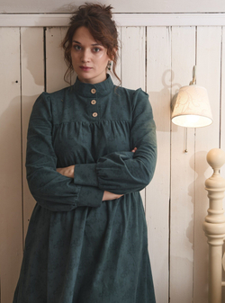 Платье с оборками