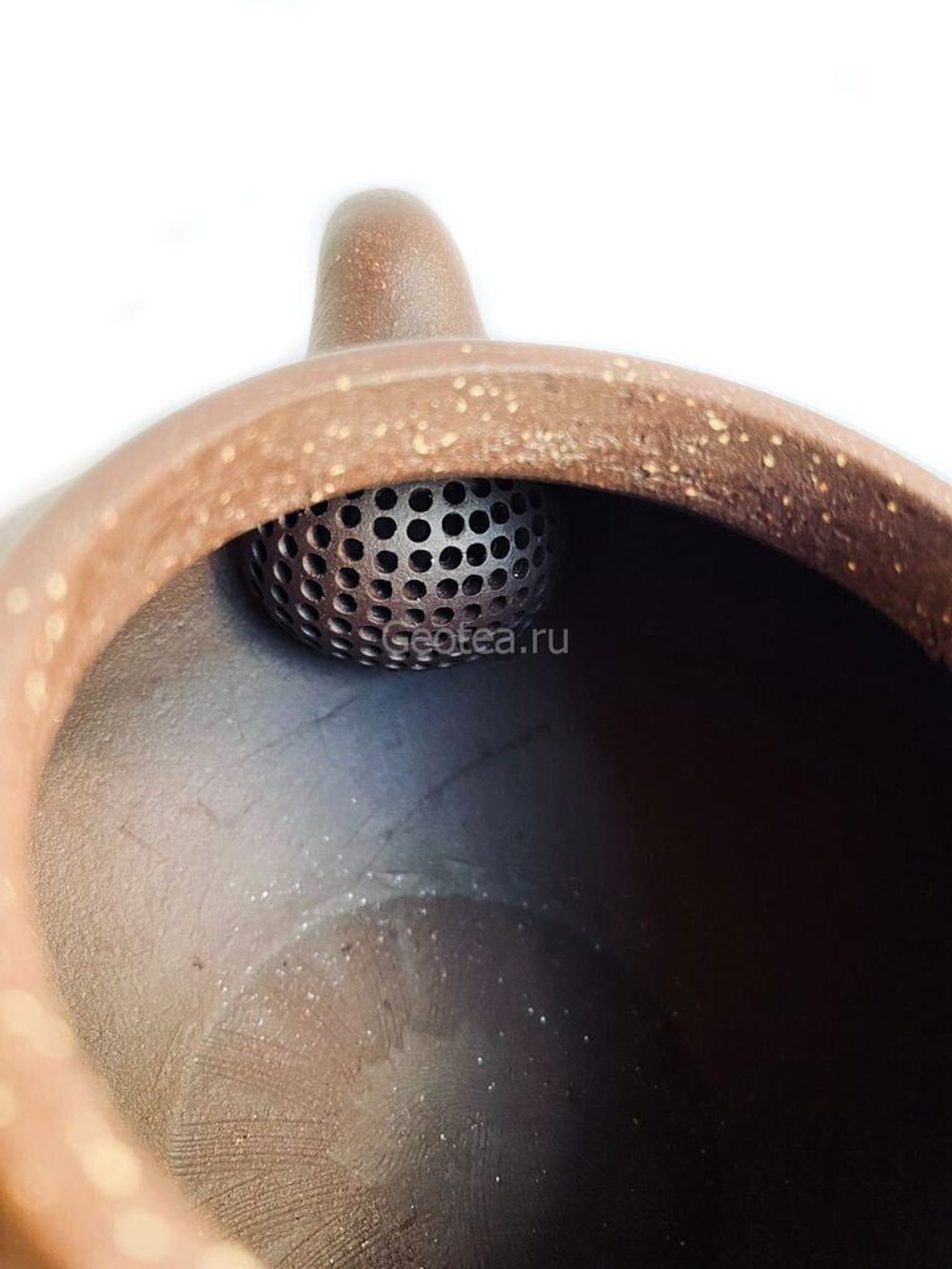 259030 Чайник ИСИН "ДУО ЧЖИ" (Просто собранный) 230мл, глина, коричневый