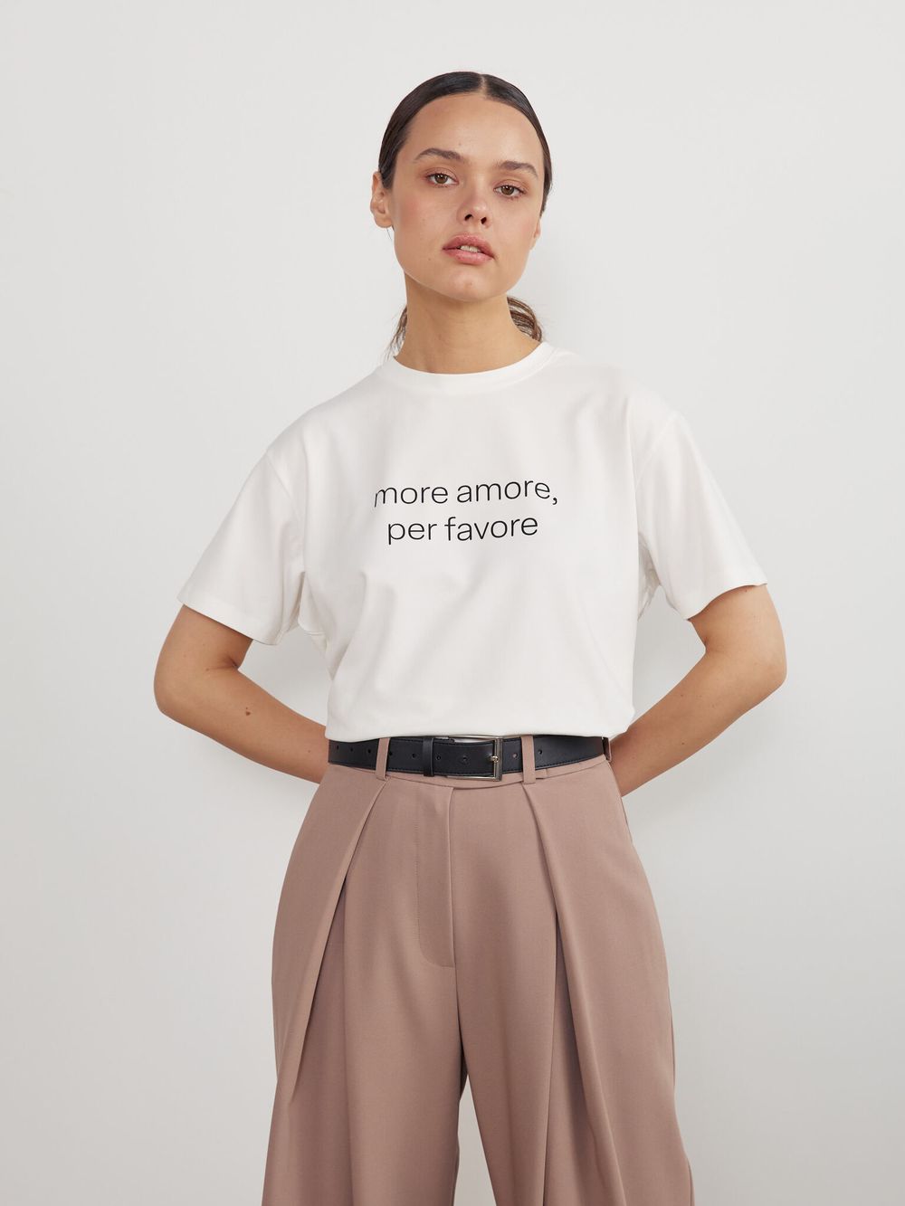 БРЮКИ «ICONIC» КАКАО