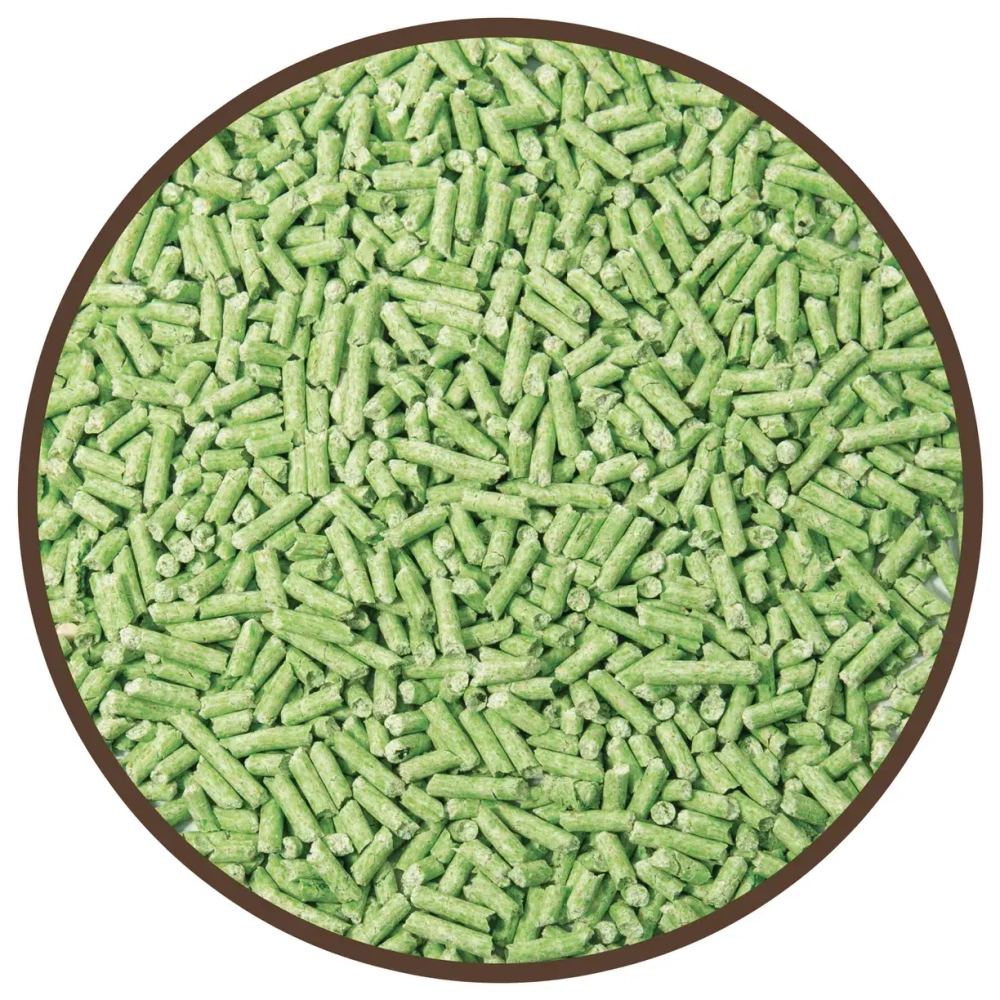 Наполнитель растительный комкующийся Cat Step Tofu Green Tea 2,7кг*6л