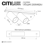 Накладной светильник Citilux AXEL CL512524