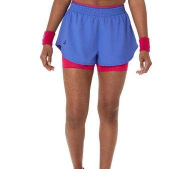 Женские Шорты теннисные Asics Match - dark cobalt