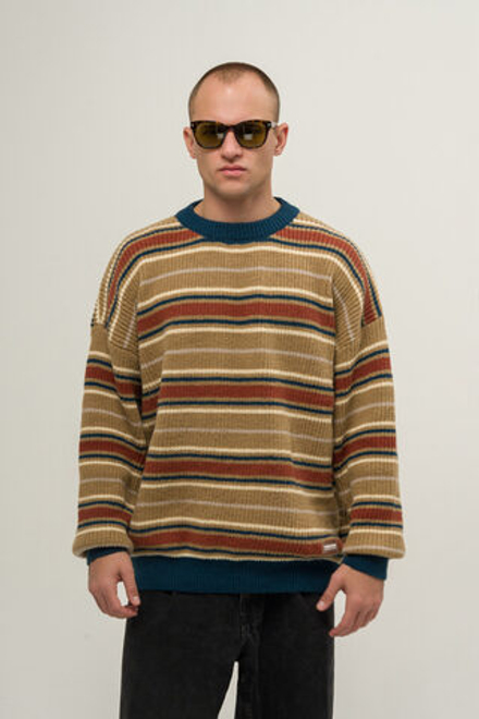 Свитер KUL'TURA "STRIPES" Бежевый