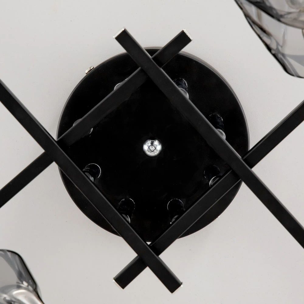 Citilux Клаус CL134185 Люстра потолочная Чёрная