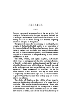 The Theory of Law and Civil Society | Ágost Pulszky