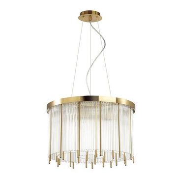 4788/7 HALL ODL21 663 золото/металл/стекло Люстра E14 7*40W YORK