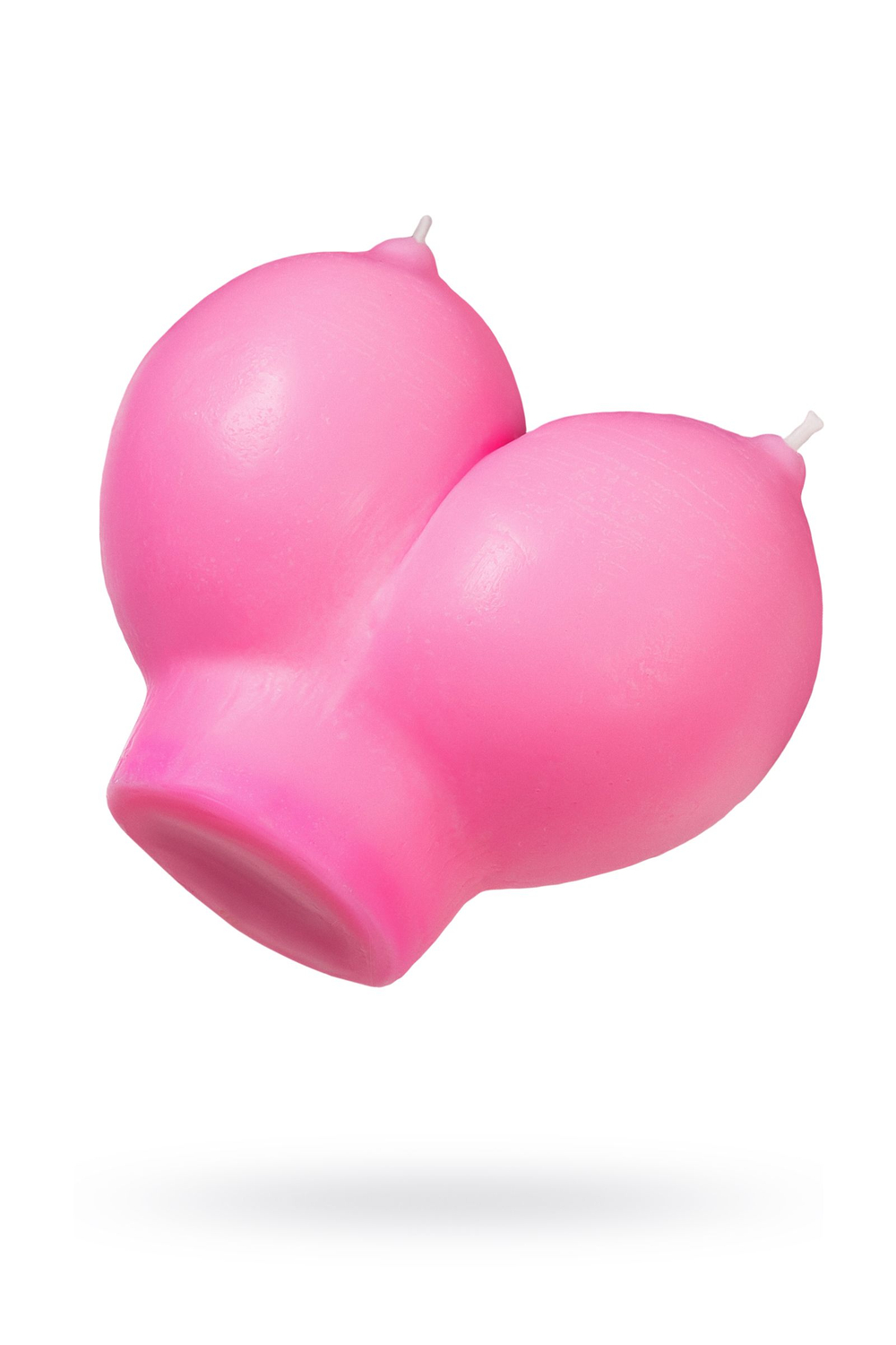 Розовая свеча «Сиськи» - 150 гр. (Цвет: розовый)