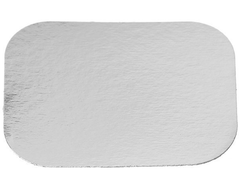 Крышка для касалетки 255 мл, полный объем 280 мл, алюминий/картон, 120х94 мм, 100 штук (касалетка 19-4704)