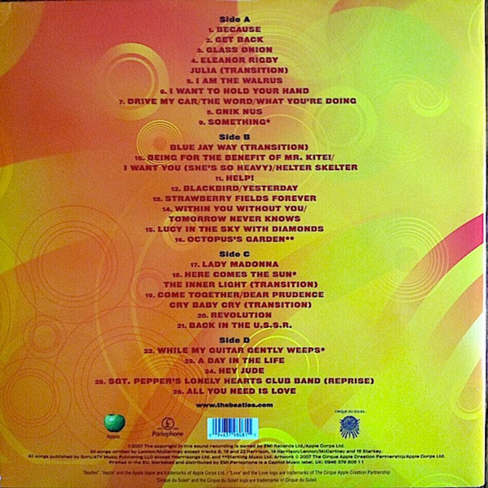 The Beatles / Love (Limited Edition)(2LP)