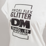 Пленка PROFI FLEX Glitter (DMGL-09) Black, 1м
