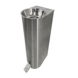 Педальный питьевой полуовальный фонтан - FONTECO DF13-1LPR