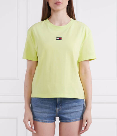 Футболка Tommy Jeans - лимонный(DW0DW15640)