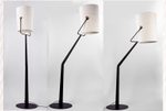 Напольный дизайнерский светильник  Diesel Fork by Foscarini (серый)