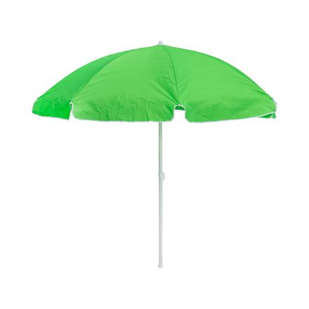 Зонт пляжный СЛЕДОПЫТ прямой, d - 240см, h - 230см, d штока 28/32мм, Oxford 210D, цв. зеленый/6/