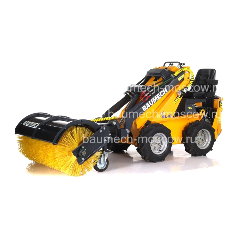 Baumech ML-02 Щетка с механическим поворотом 115см, диаметр 55см, угол поворота 25°