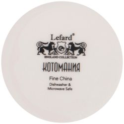 КРУЖКА LEFARD КОТОМАНИЯ С СИЛ. КРЫШКОЙ, 11,5/8,5*9СМ 400МЛ