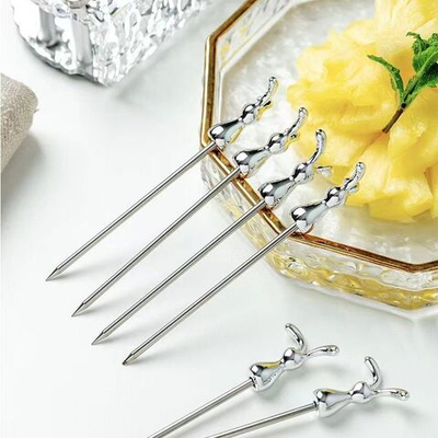 Набор шпажек для канапе "Заяц" 10 шт