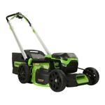 Аккумуляторная самоходная газонокосилка Greenworks GD60LM51SPK5, 60v, 51 см, АКБ 5 А·ч и ЗУ