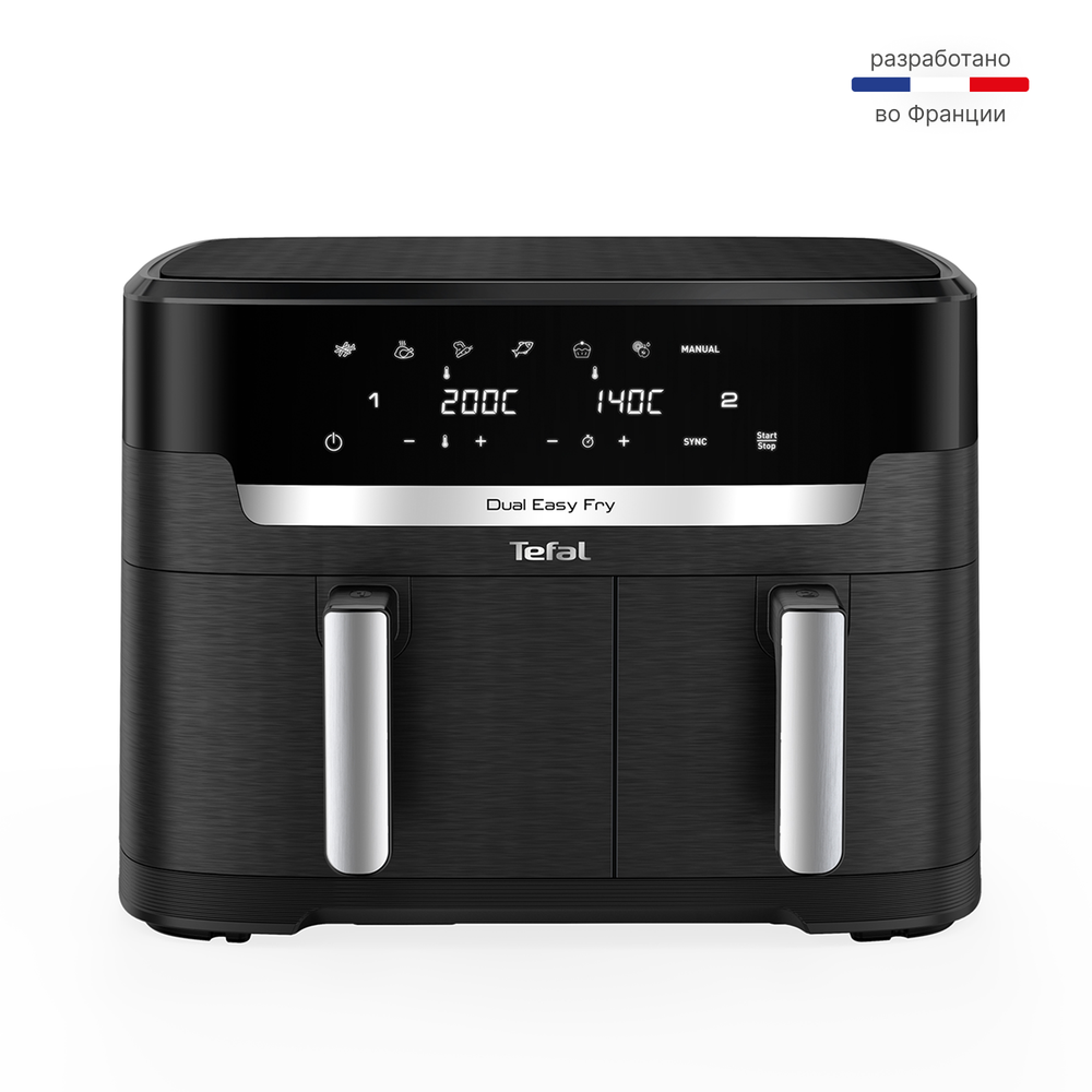 Аэрогриль Tefal Dual Easy Fry EY9428E0