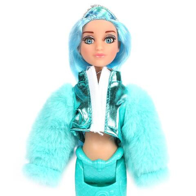 Русалка 32см, реал. глаза, пласт. хвост, аксессуары в комплекте (Likee girl)