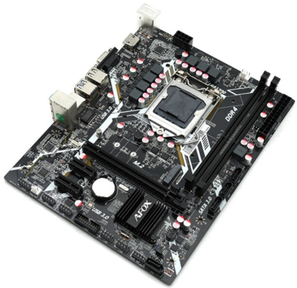 Материнская плата mATX Afox IH410D4-MA5-V4