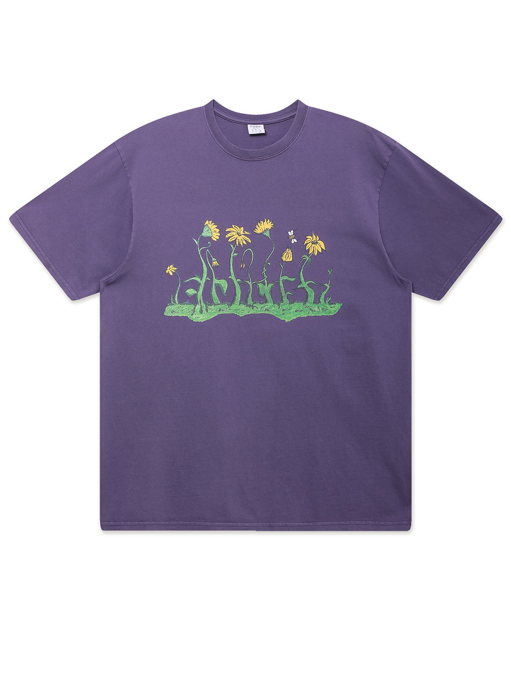 Мужская Футболка Flower