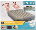 Надувная кровать Intex Pillow Rest Queen, 152х203х30(35) см.