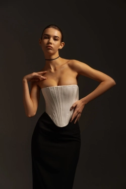 Корсет Elizabeth White, Белый