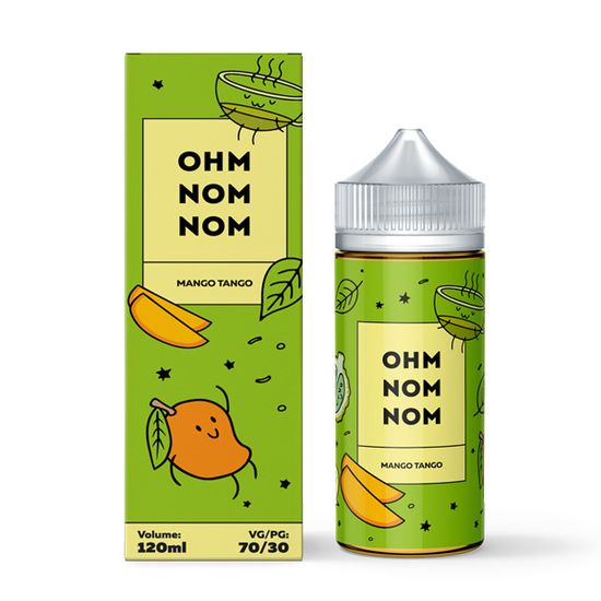 Жидкость OhmNomNom (120 мл, 0мг) Mango Tango