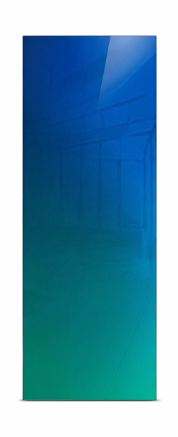 Бамбуковая панель "Зеркало"/ "Mirror" (Сине-зеленый), 5мм 3000х1220мм