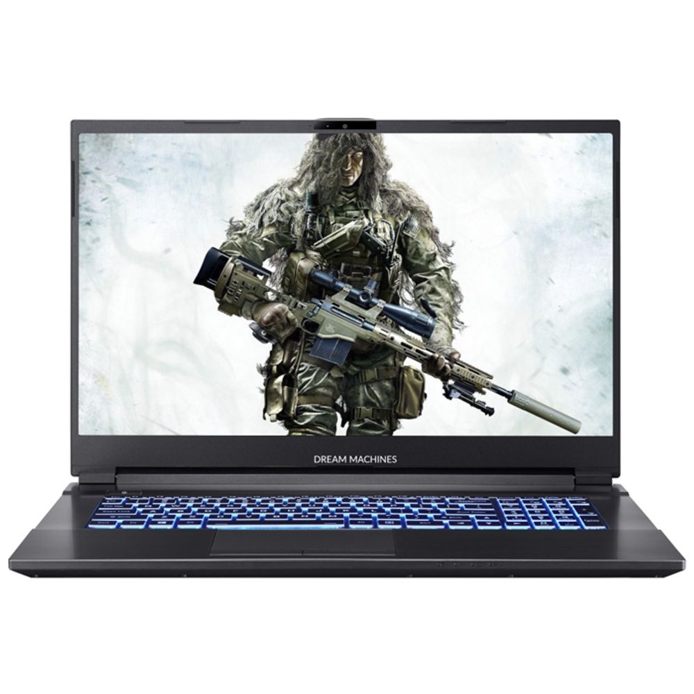 Ноутбук Dream Machines RG3050-15KZ38, 15.6&amp;quot; (1920x1080) WVA 144Гц/Intel Core i7-12700H/16ГБ DDR4/1ТБ SSD/NVIDIA GeForce RTX 3050 4ГБ/Без ОС, черный [RG3050-15KZ38]