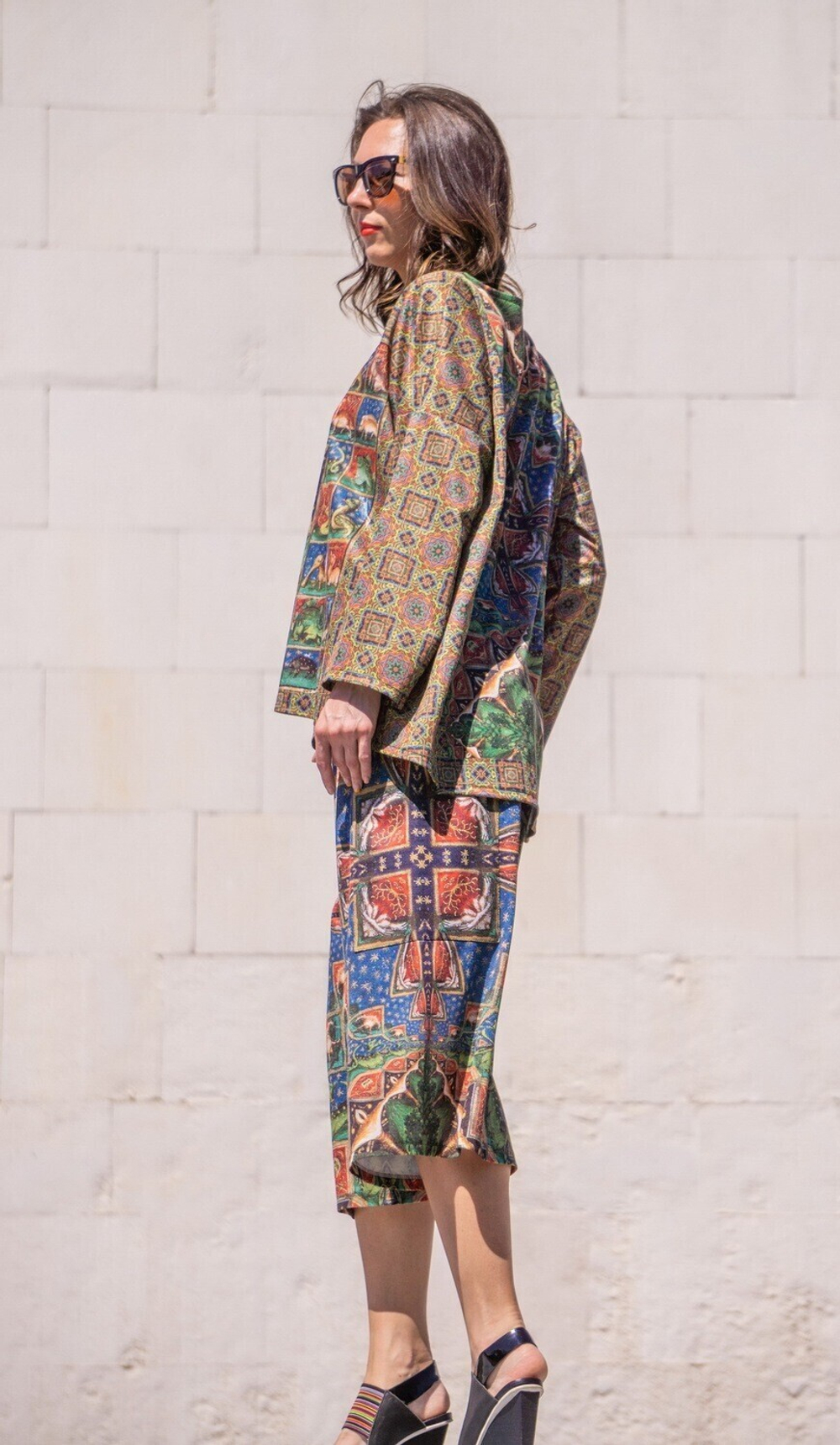 Туника "Бестиарий", по мотивам средневекового бестиария Бартоломея Английского