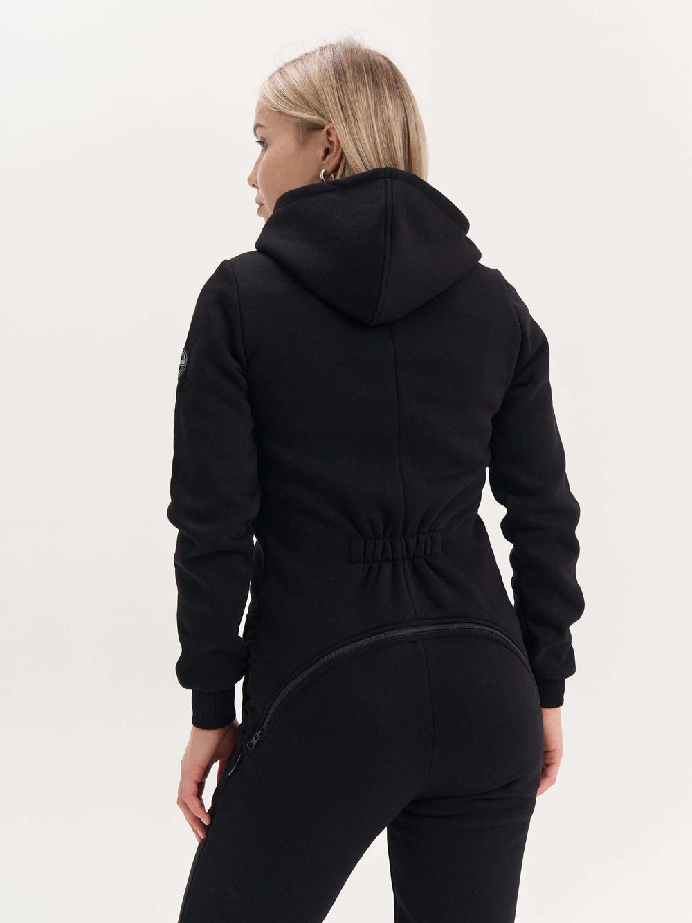 Комбинезон-косуха с клапаном "Уголь" женский утепленный