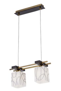 85662/2P AB+RED (1) Люстра