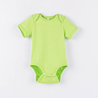 Short-sleeved bodysuit 3-18 months - Lime